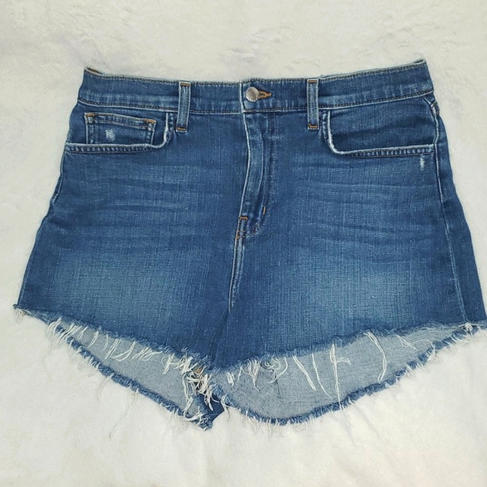 L'AGENCE Ryland Denim Shorts Size 29 - Picture 8 of 8